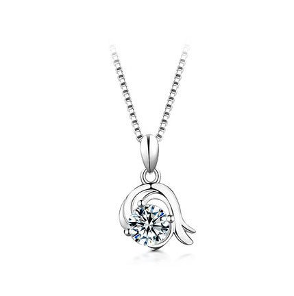 12 Constellation Pendant 925 Silver 1 Karat Moissanite - Rhyme-and-Chain