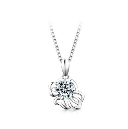 12 Constellation Pendant 925 Silver 1 Karat Moissanite - Rhyme-and-Chain