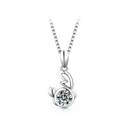 12 Constellation Pendant 925 Silver 1 Karat Moissanite - Rhyme-and-Chain