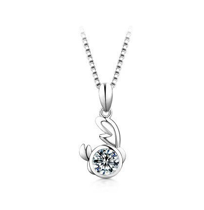 12 Constellation Pendant 925 Silver 1 Karat Moissanite - Rhyme-and-Chain