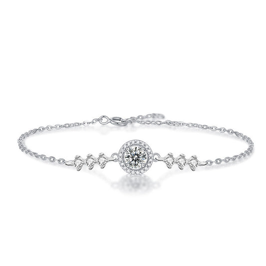 Women's Starry Simple Moissanite Bracelet