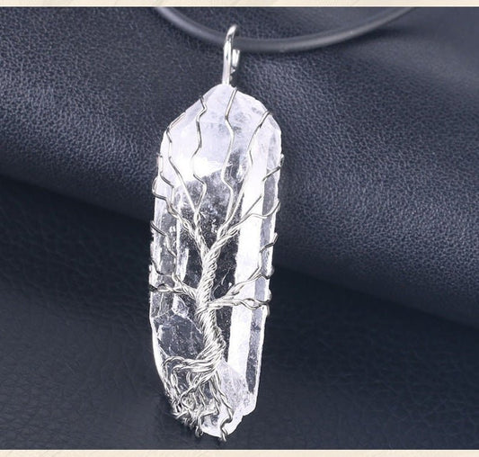 Healing Amorphous Accessory Crystal Pendant Size Random - Rhyme-and-Chain