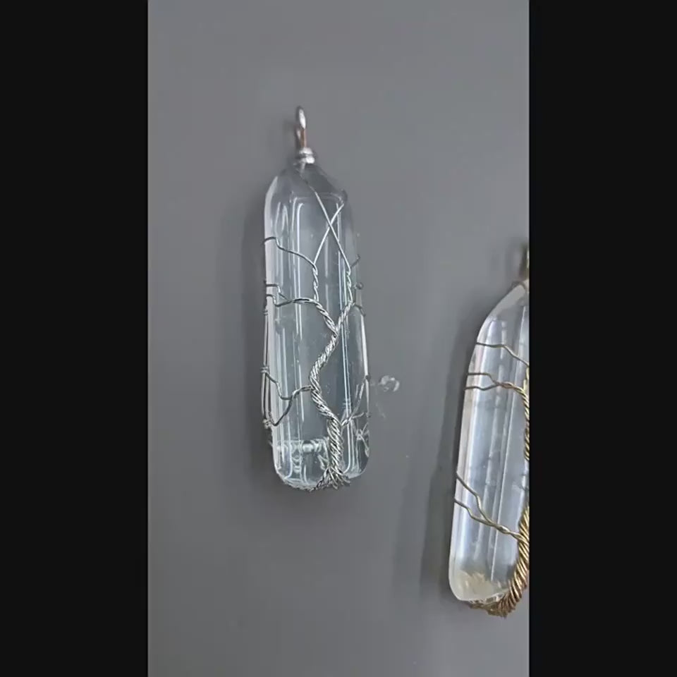 Healing Amorphous Accessory Crystal Pendant