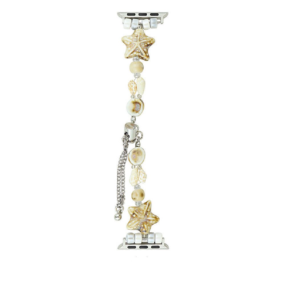 Shell Starfish Metal Watch Band - Rhyme - and - Chain