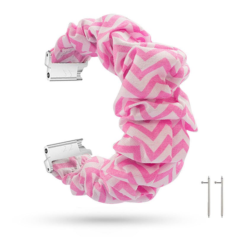 Suitable For Samsung Watch Band Printing Hair Ring - Rhyme - and - Chain