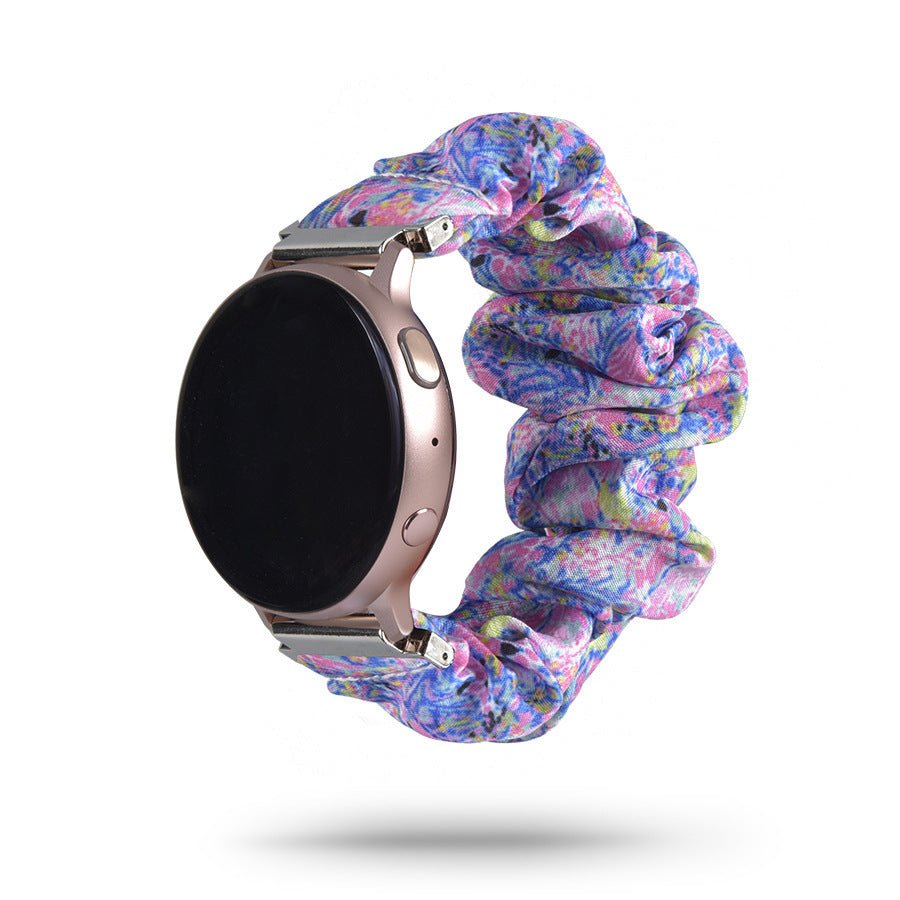 Suitable For Samsung Watch Band Printing Hair Ring - Rhyme - and - Chain