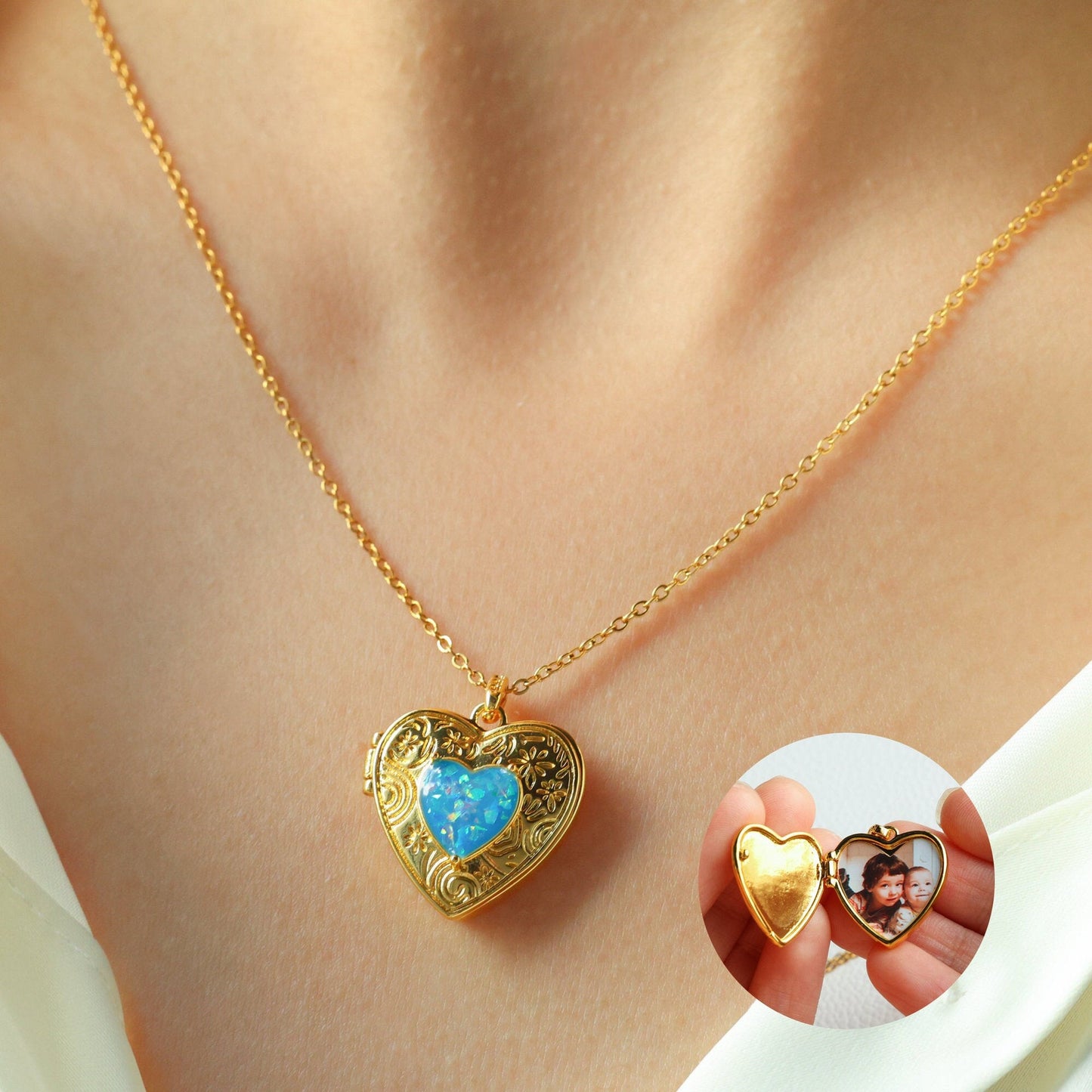 Valentine's Day Special - interest Design Love Pendant Necklace Copper Plated Real Gold - Rhyme - and - Chain